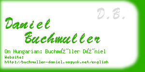 daniel buchmuller business card